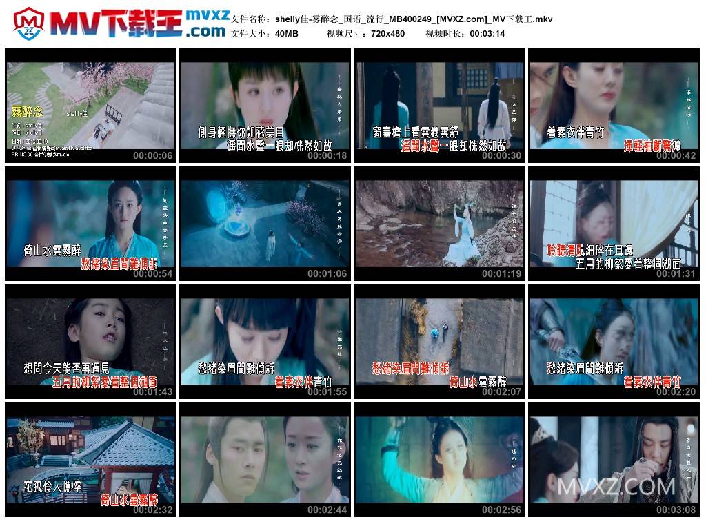 shelly佳-雾醉念_国语_流行_MB400249